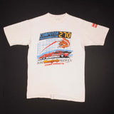 Vintage Racing Tom Mongoose McEwen Coors Corvette Tee Shirt 1987 Size Medium With Single Stitch Sleeves