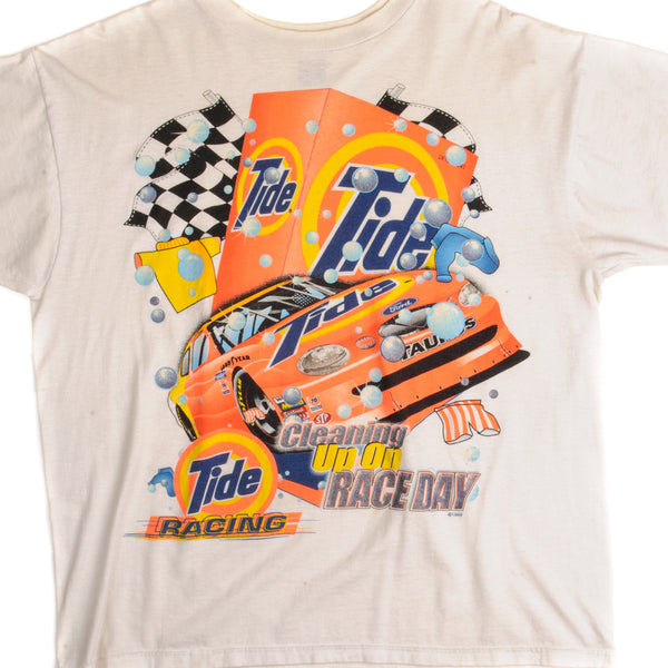 VINTAGE NASCAR TIDE RACING TEE SHIRT 1999 SIZE LARGE