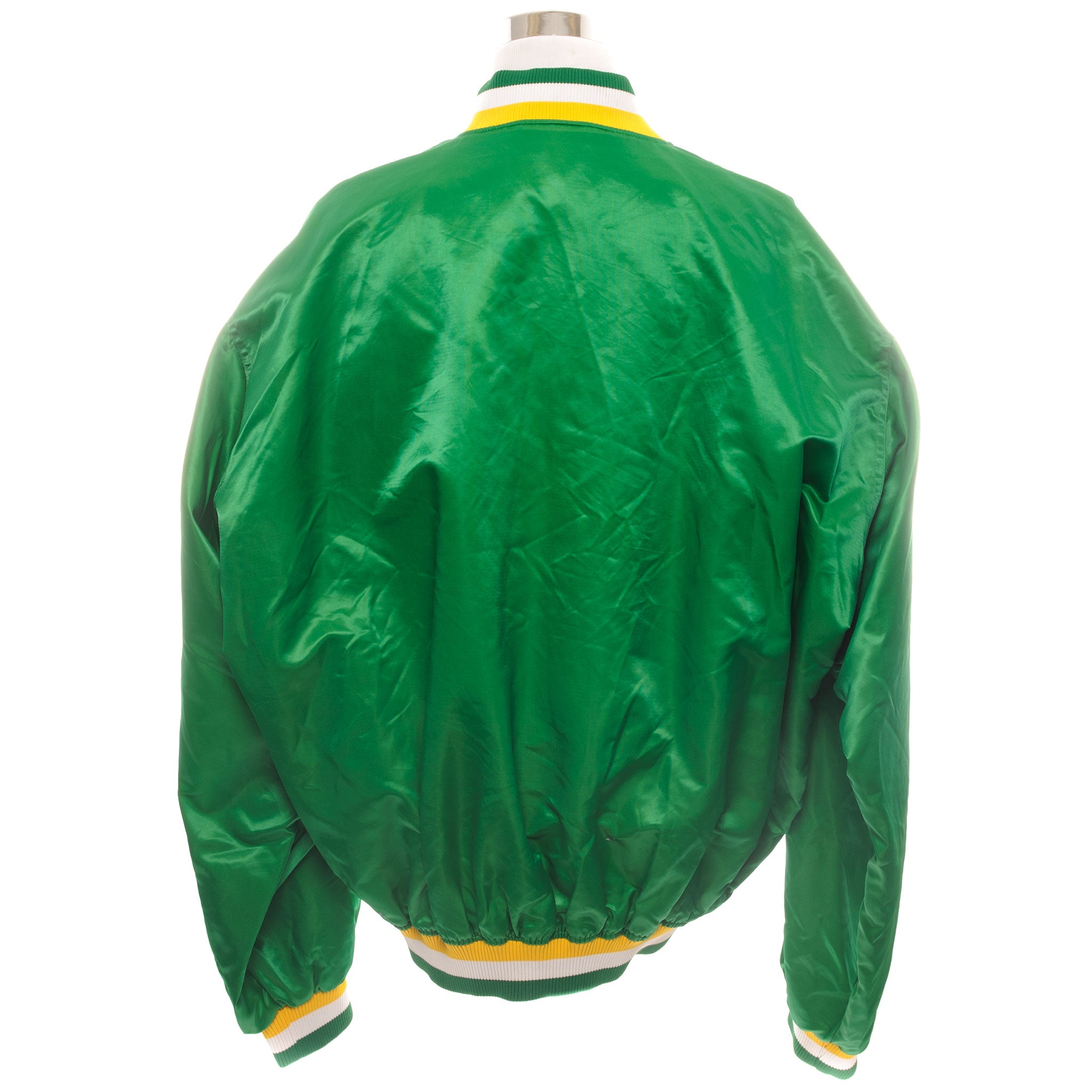 Vtg NBA Boston Celtics Basketball Leather Jacket