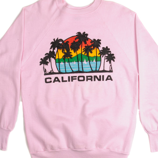 VINTAGE CALIFORNIA SWEATSHIRT SIZE LARGE MADE IN USA 1980s