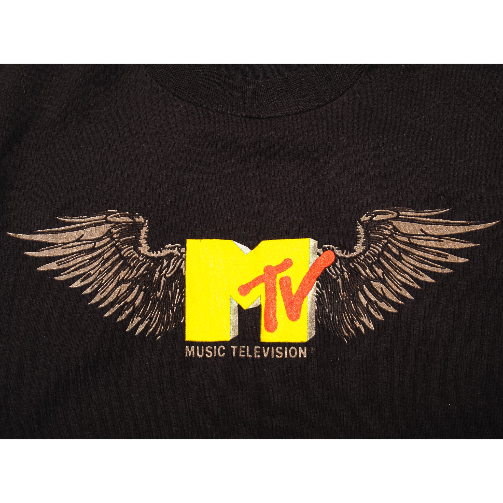 VINTAGE MTV TEE SHIRT 1989 SIZE MEDIUM MADE IN USA