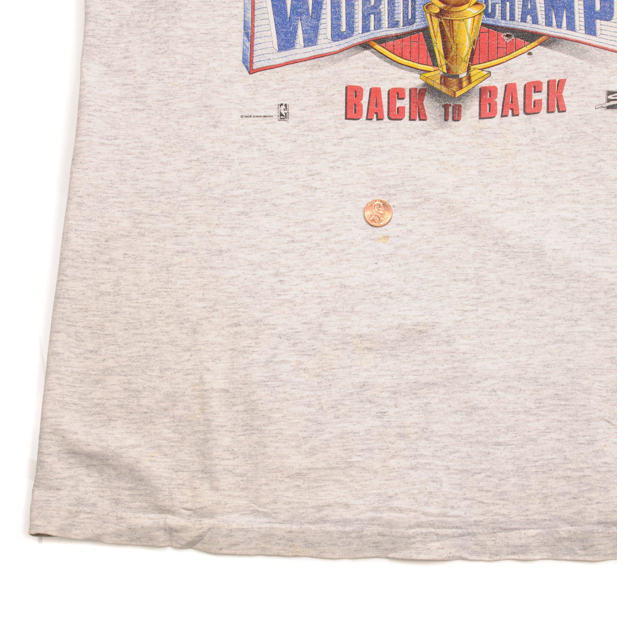 Vintage Detroit Pistons 1990 T-Shirt NBA Basketball Champs – For