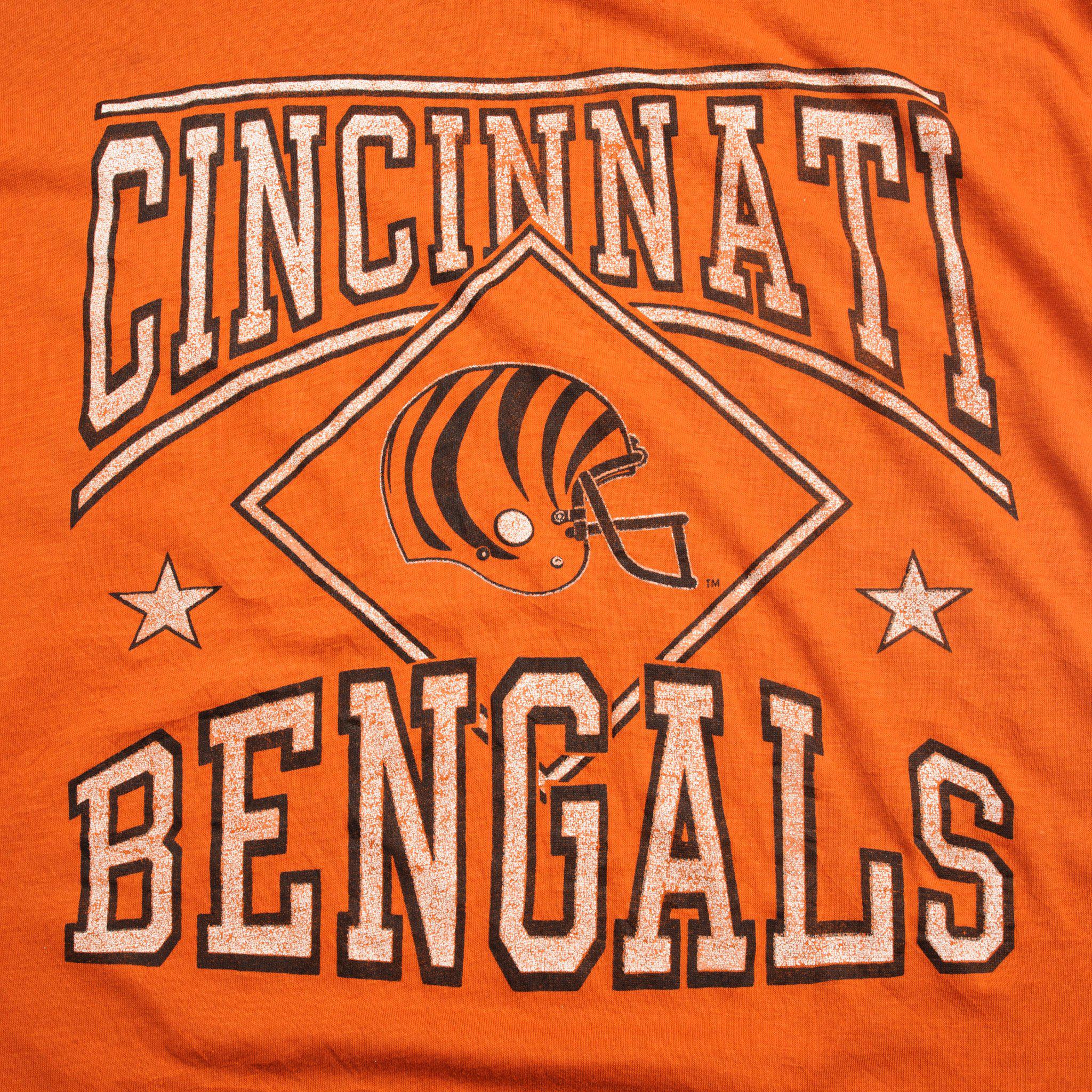 Cincinnati Bengals Distressed Vintage logo shirt