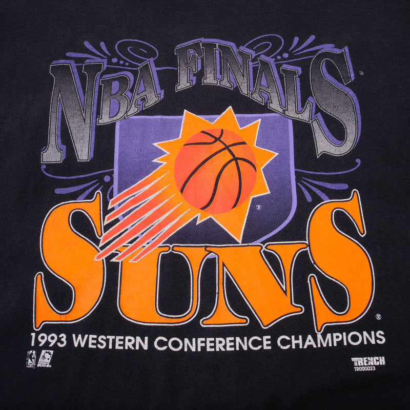 VINTAGE NBA PHOENIX SUNS CHAMPIONS 1993 TEE SHIRT SIZE XL MADE IN