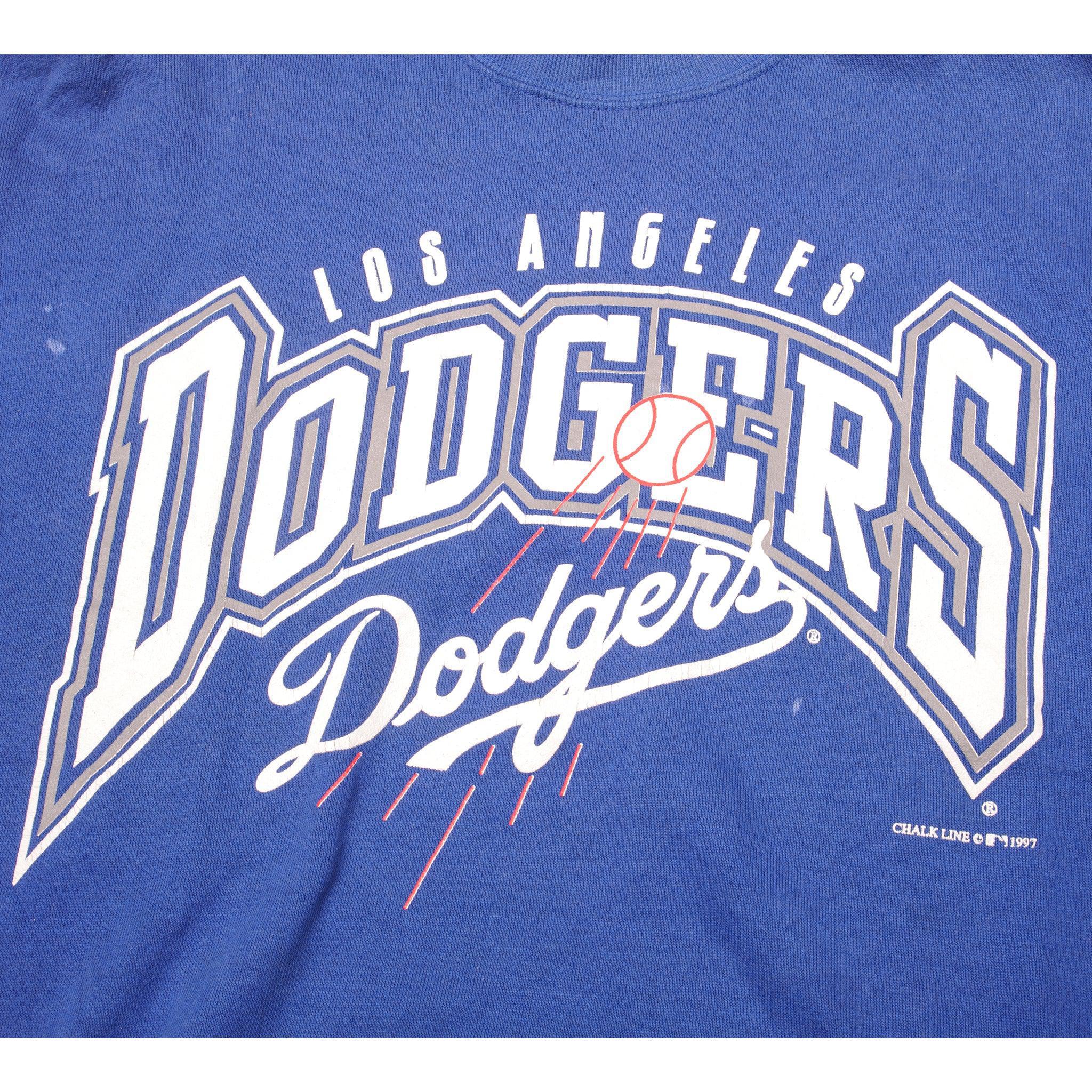 VINTAGE MLB LOS ANGELES DODGERS SWEATSHIRT SIZE LARGE 1997 MADE IN USA –  Vintage rare usa