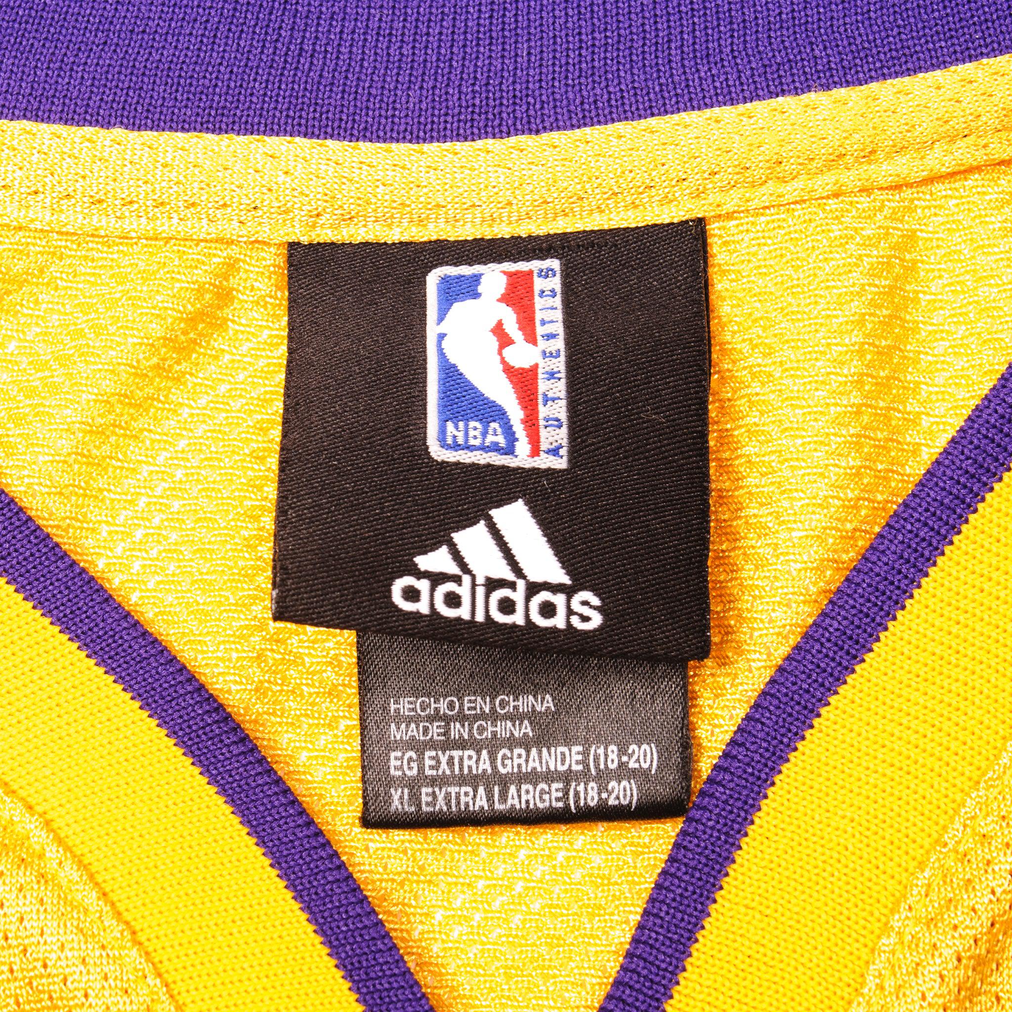 ADIDAS KOBE BRYANT #24 Los Angeles LA Lakers White Jersey Size 3XL $100.00  - PicClick