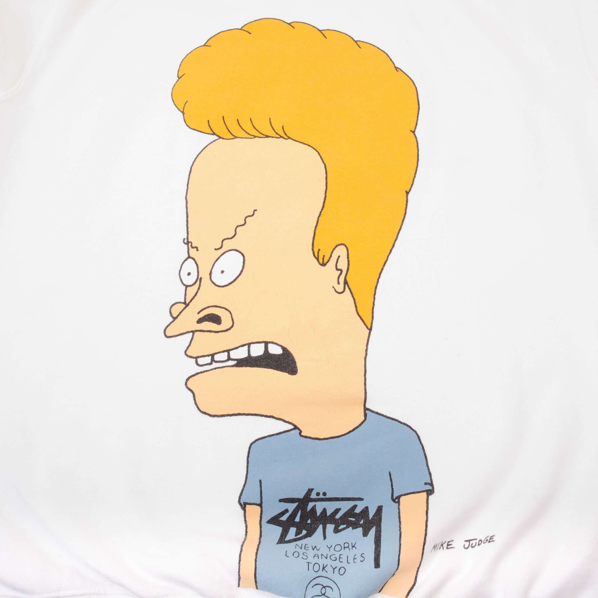 Stussy beavis discount and butthead sweatshirt