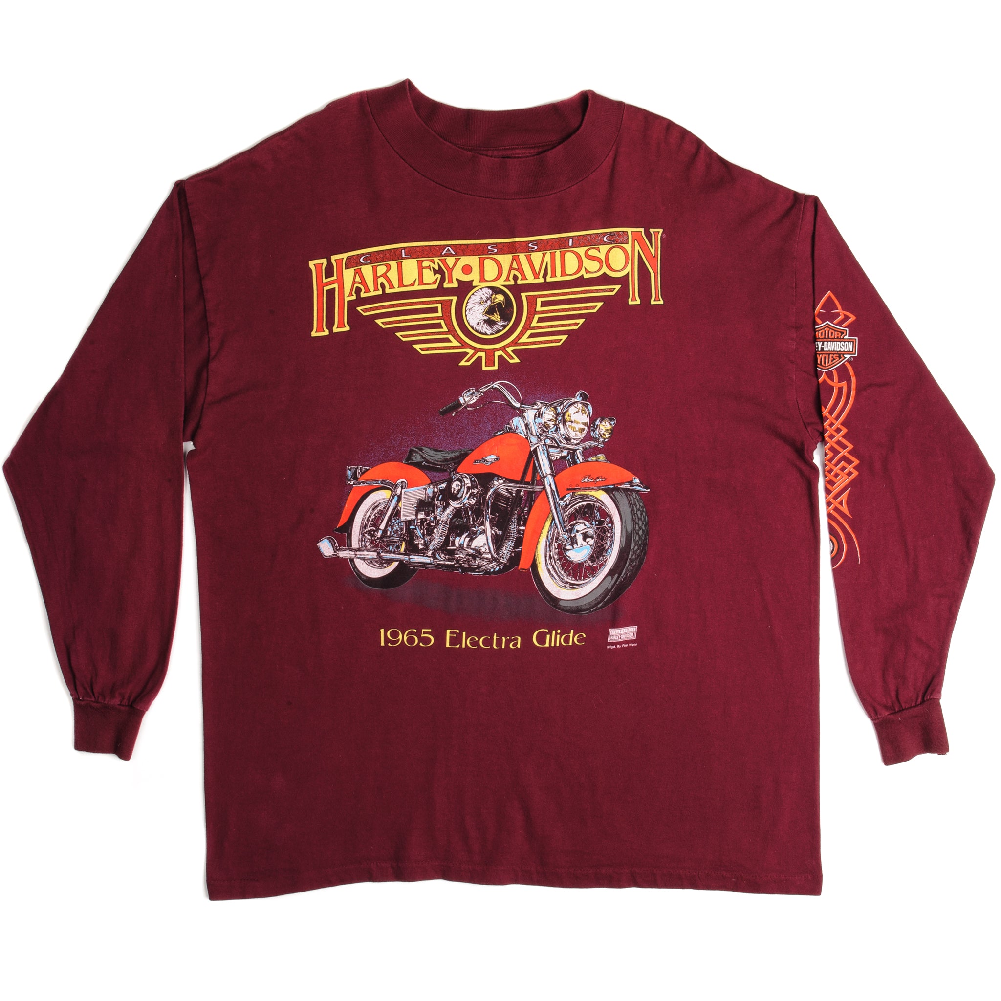 Tee Shirt Harley Davidson Homme Col Rond - Miura Classic