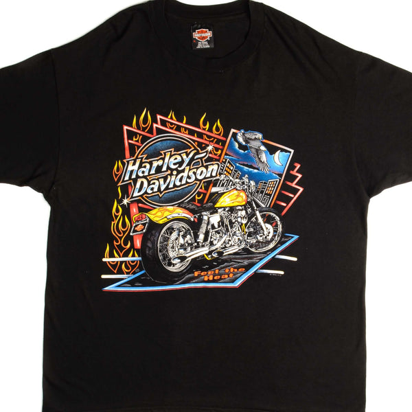 CAMISETA VINTAGE HARLEY DAVIDSON 1995 TALLA XL FABRICADA EN EE. UU.