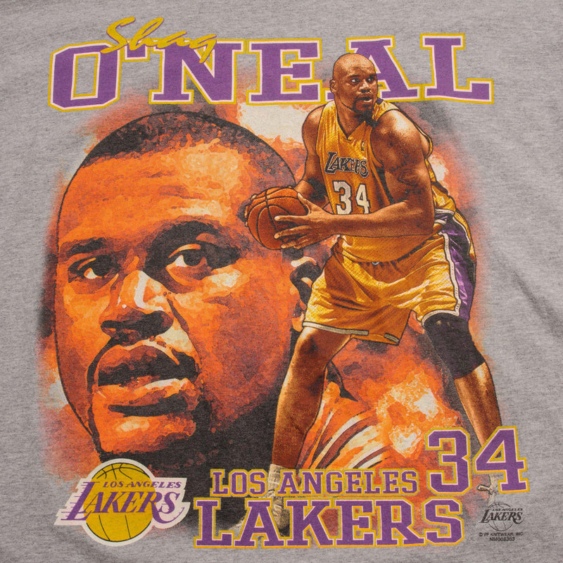 VINTAGE NBA LA LAKERS SHAQUILLE O'NEAL TEE SHIRT SIZE XL