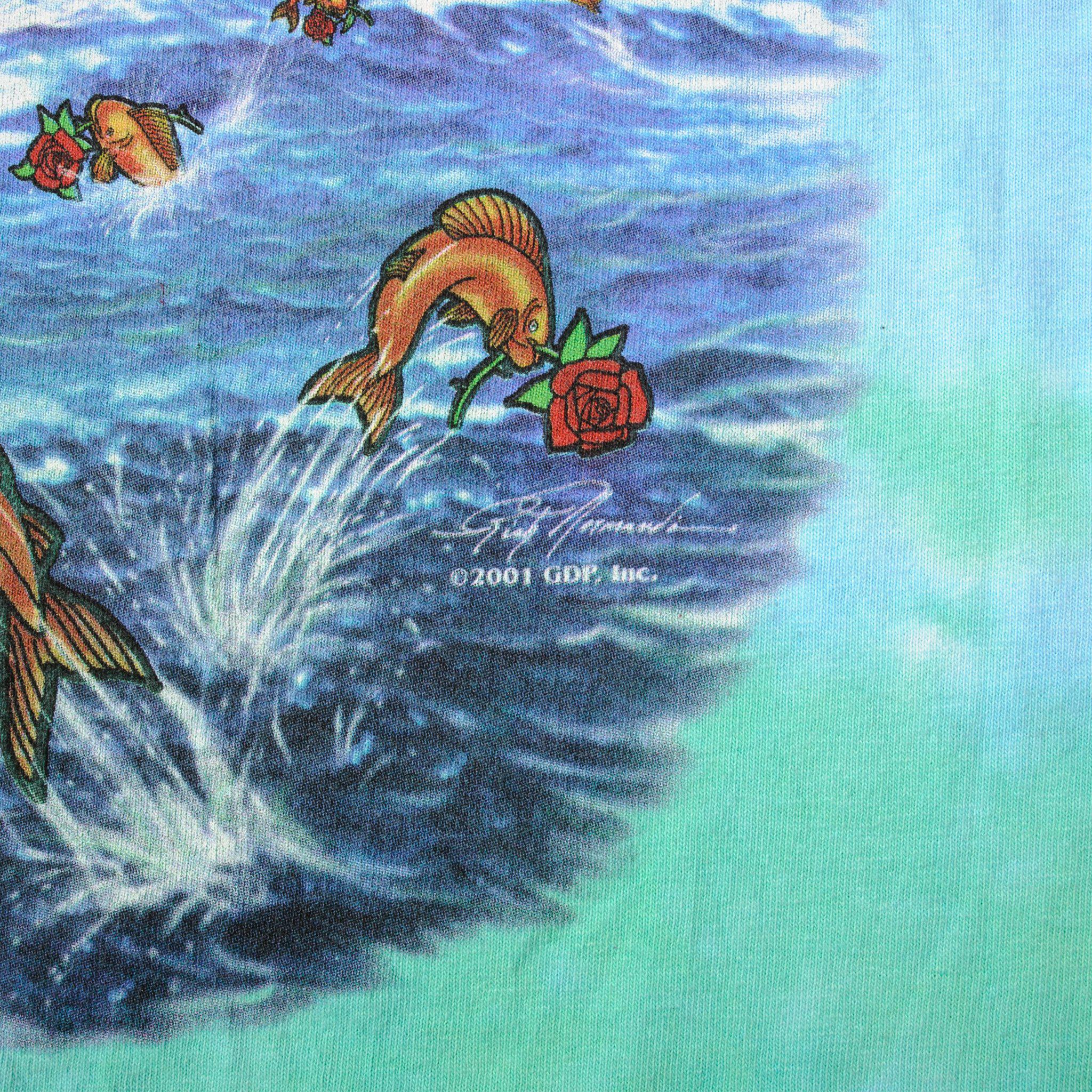 RARE 1994 Grateful Dead Spring Tour Tie Dye Felix the Cat Dr. Seuss Lorax  Character Band Graphic T-Shirt — Canned Ham Vintage