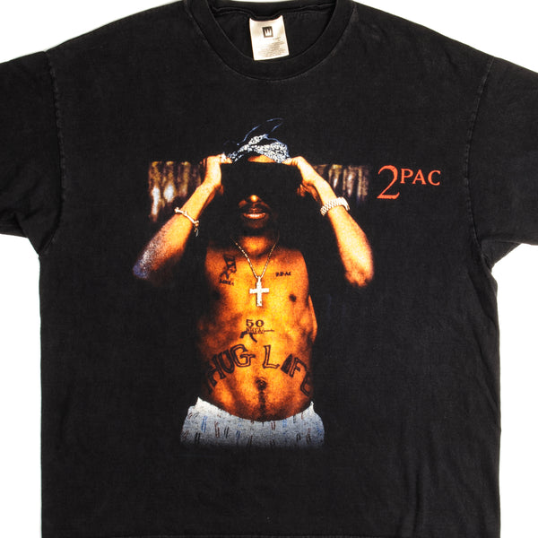 2PAC RAP TEE  Rap Tee VINTAGE Tシャツ 90s