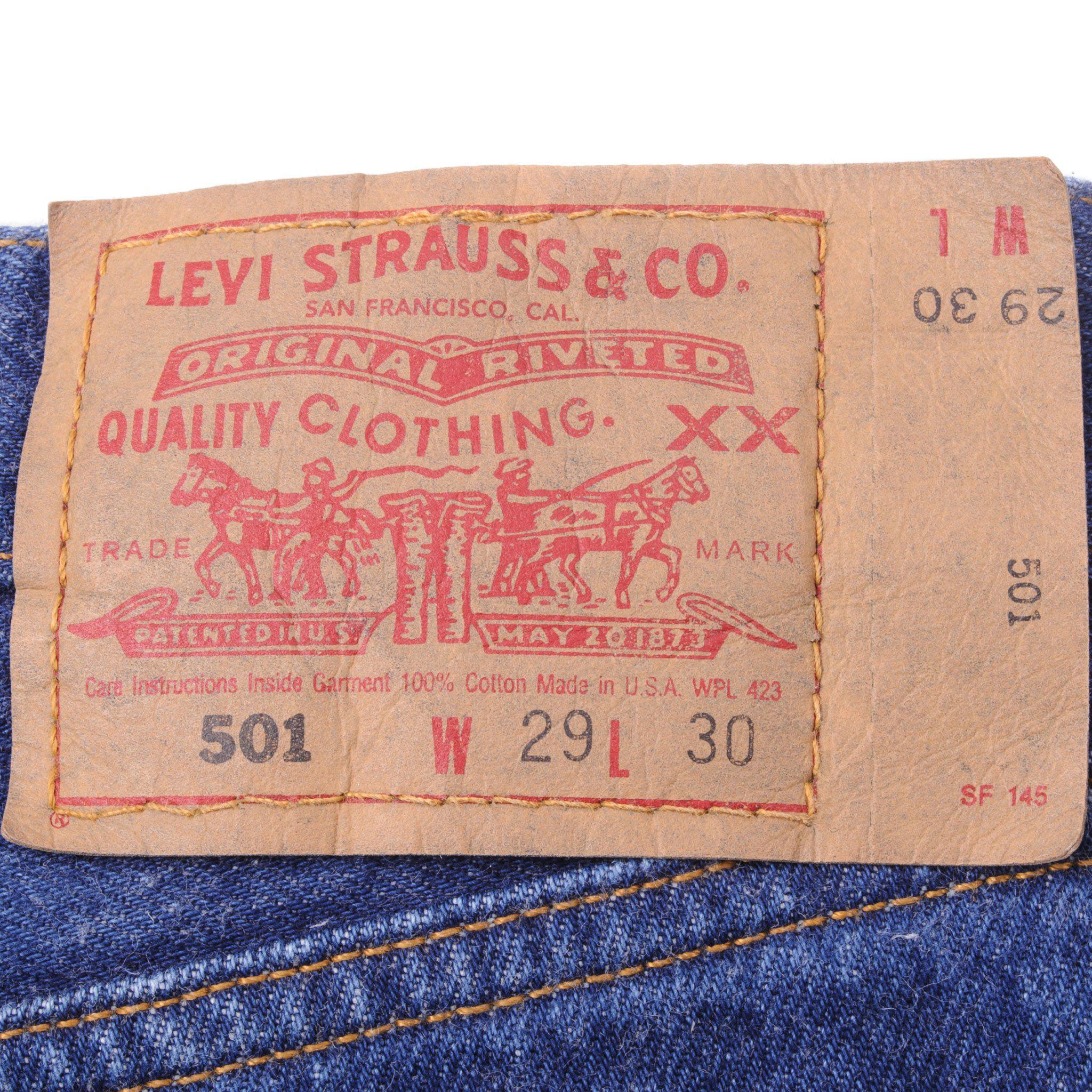 LeviVintage levi’s made in USA