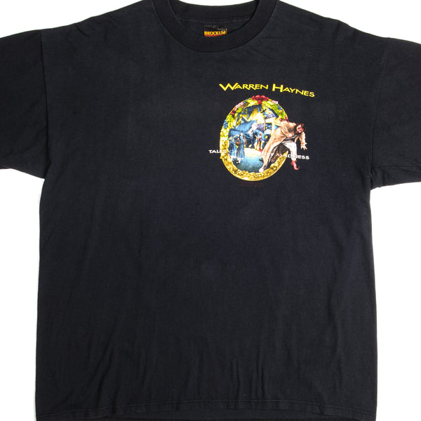 CAMISETA VINTAGE DE WARREN HAYNES 1993 TALLA XL FABRICADA EN EE. UU.