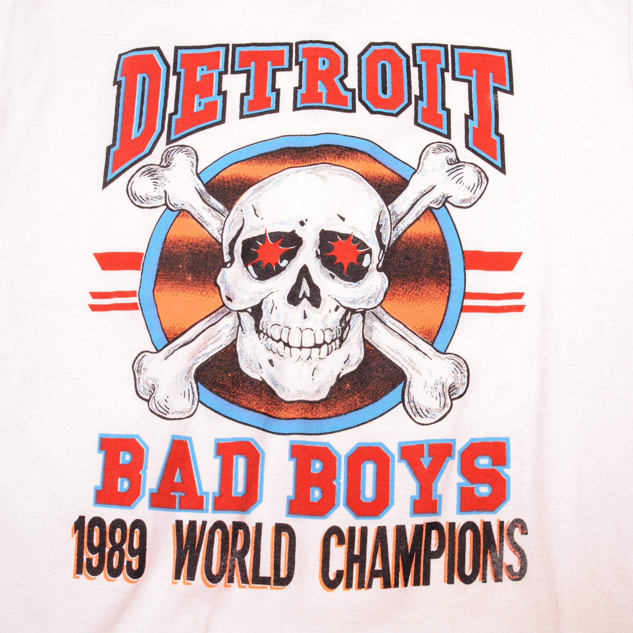 Detroit Pistons Vintage 1989 World Champs Motorcity Bad Boys Trending  Unisex T-Shirt – Teepital – Everyday New Aesthetic Designs
