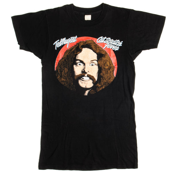 VINTAGE TED NUGENT TEE SHIRT 1970s SIZE XS MADE IN USA