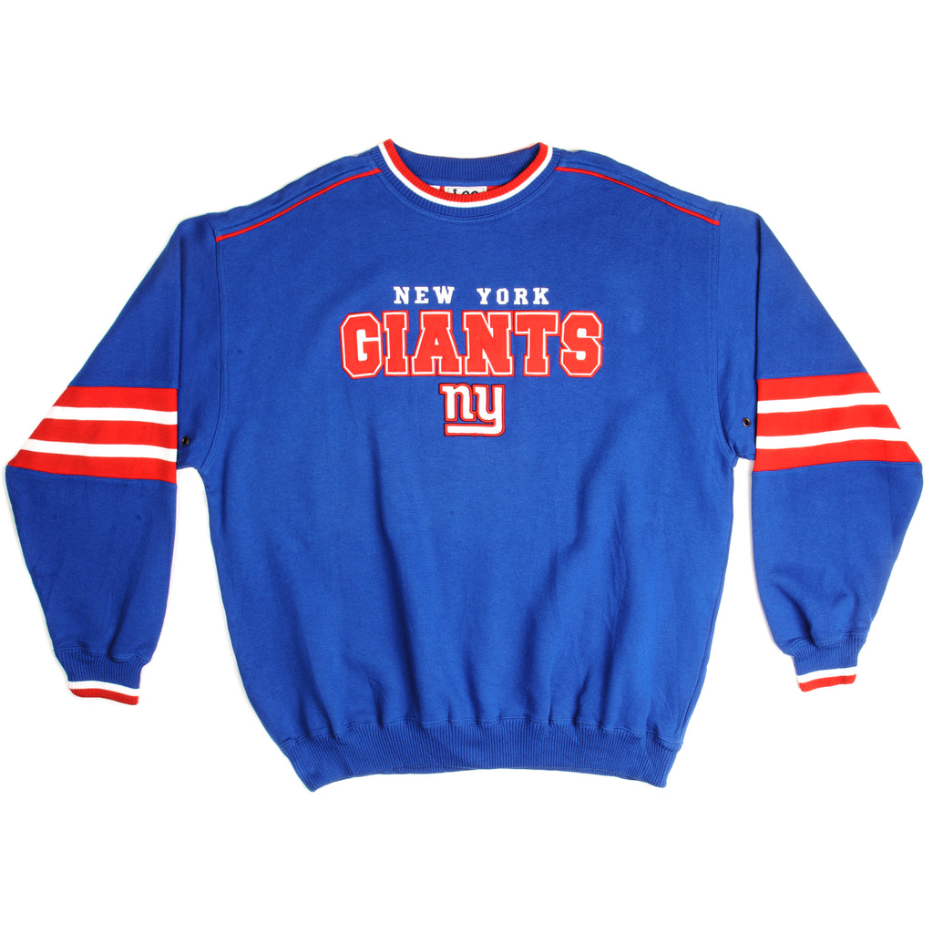 Hottertees 90s Giants National Football League New York Sweatshirt