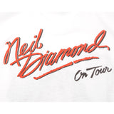 VINTAGE NEIL DIAMOND ON TOUR TEE SHIRT SIZE MEDIUM MADE IN USA