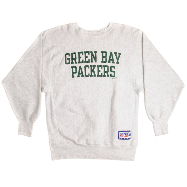 Vintage NFL Green Bay Packers Champion Revere Weave Pro Line Sweatshirt 1994 Size Large.