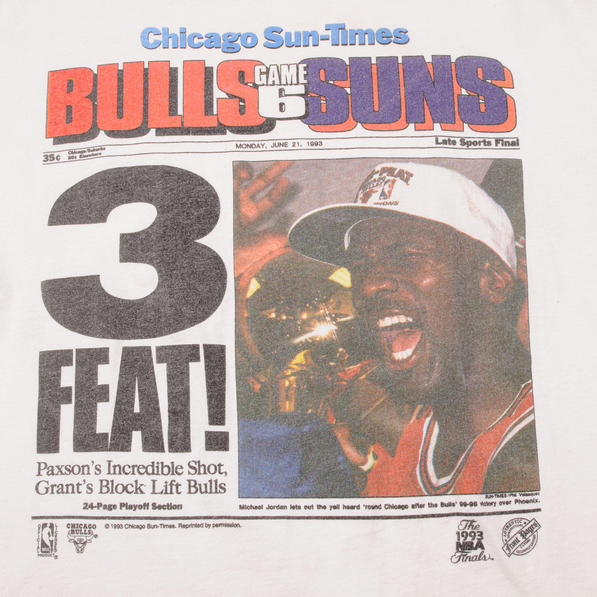 NBA Finals Bulls vs Suns, Chicago Stadium, Chicago, Illinois Solid-Faced  Canvas Print