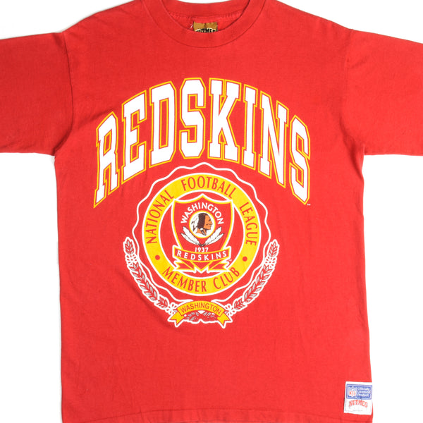 VINTAGE NFL WASHINGTON REDSKINS TEE SHIRT 1990s SIZE LARGE MADE IN USA