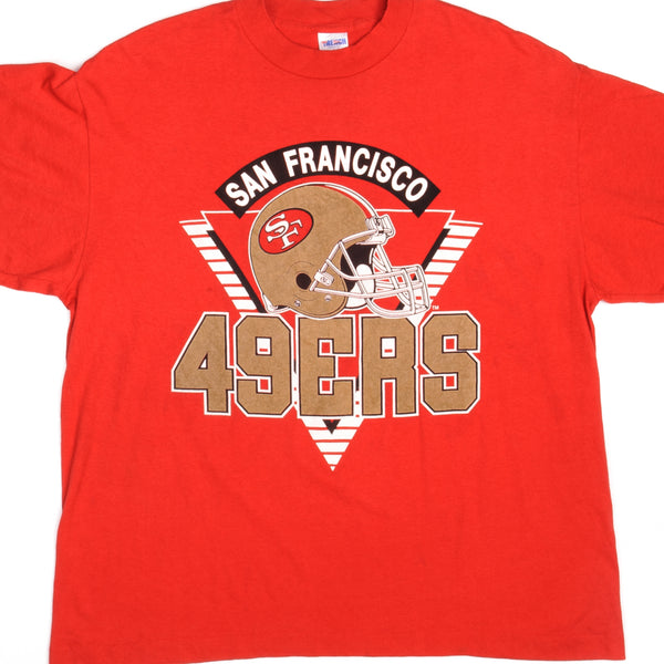 VINTAGE NFL SAN FRANCISCO 49ERS TEE SHIRT SIZE LARGE MADE IN USA