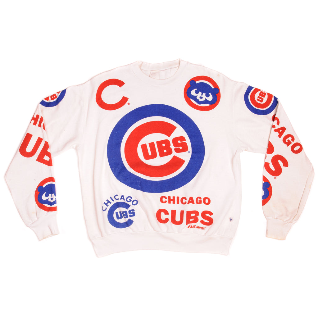 Vintage Chicago Illinois Cubs Baseball MLB Sweatshirt XL 