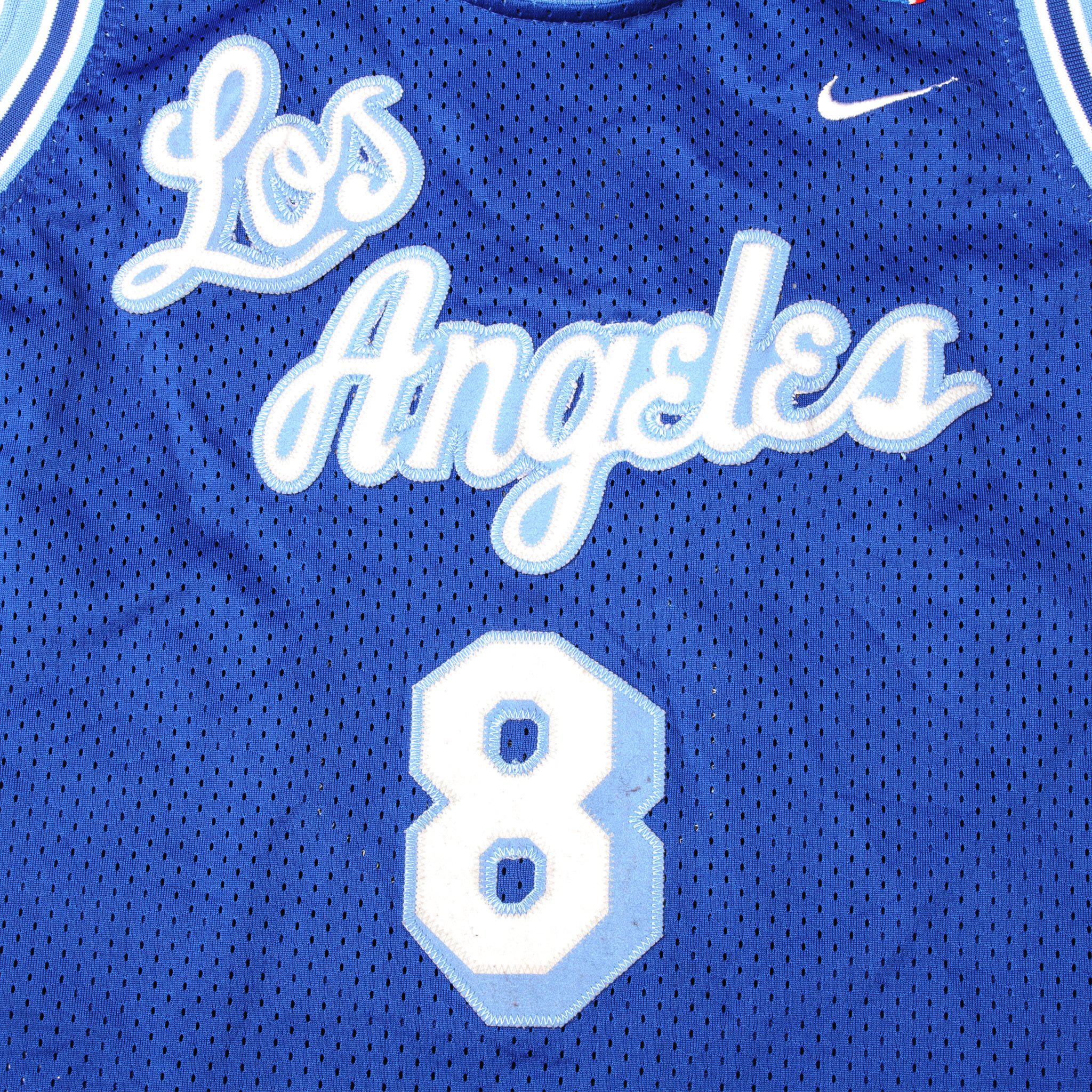 Vintage Los Angeles Lakers Kobe Bryant Swingman Jersey by Nike Size XXL Blue