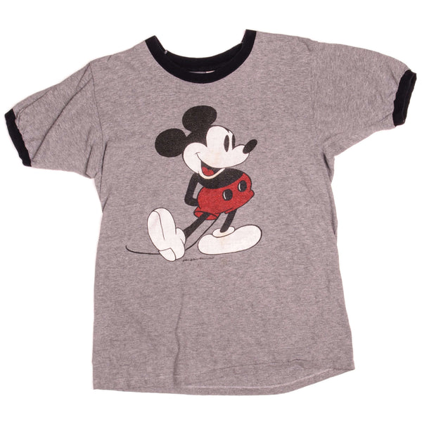 Vintage Mickey Mouse Tropix Togs Tee Shirt Size Medium Made In USA.