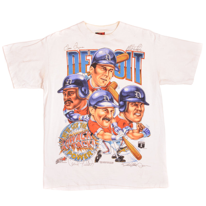 Vintage 1995 Seattle Mariners MLB Caricatures single stitch t-Shirt