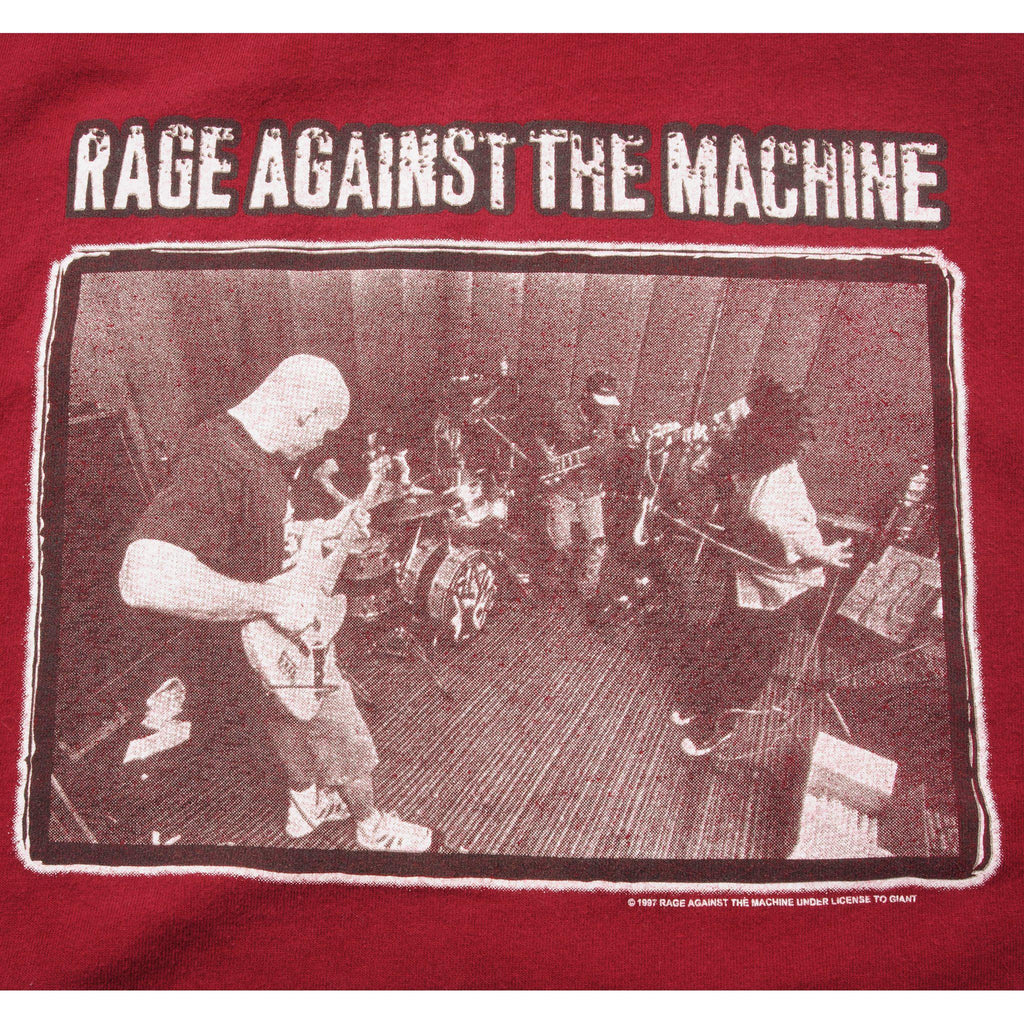 VINTAGE RAGE AGAINST THE MACHINE TEE SHIRT 1997 SIZE XL – Vintage