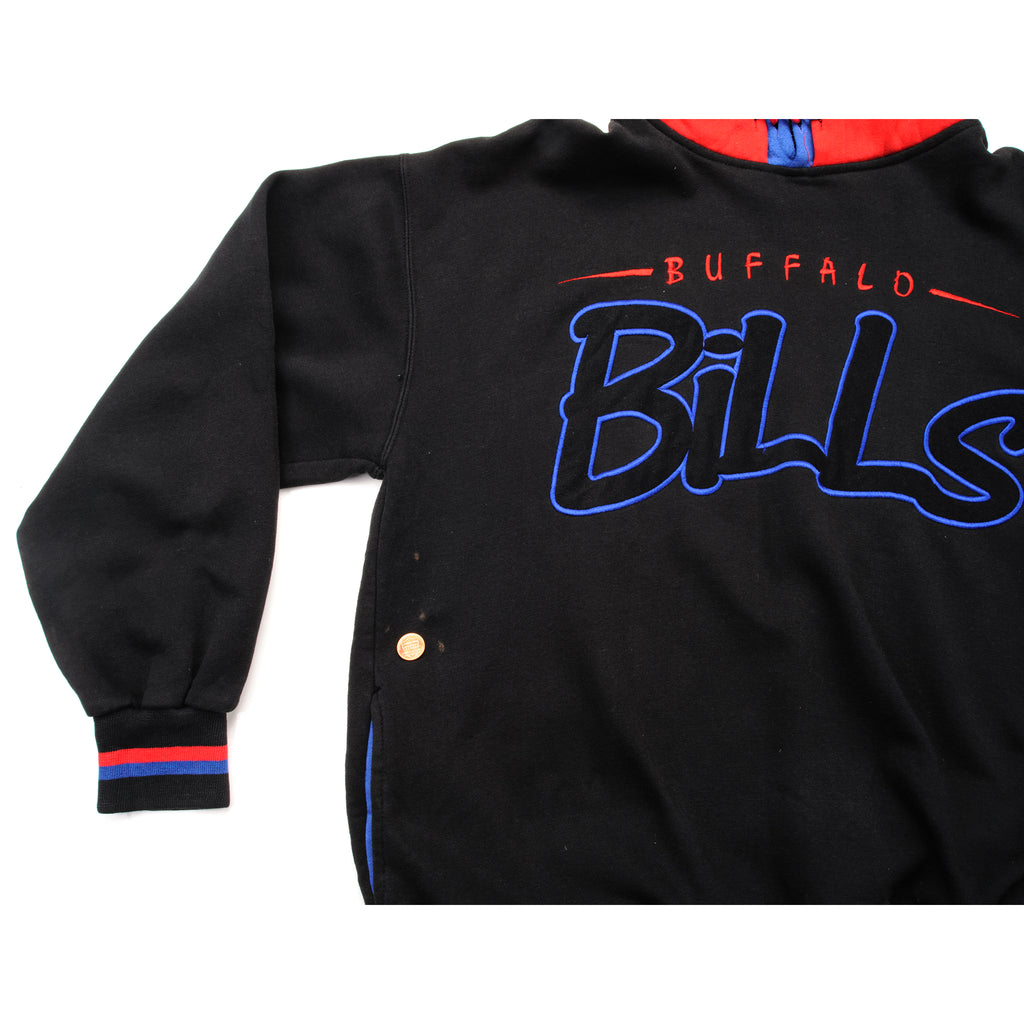 Buffalo Bills Vintage 90s Barrell II Acrylic Knit NFL Football Sweater  Large USA