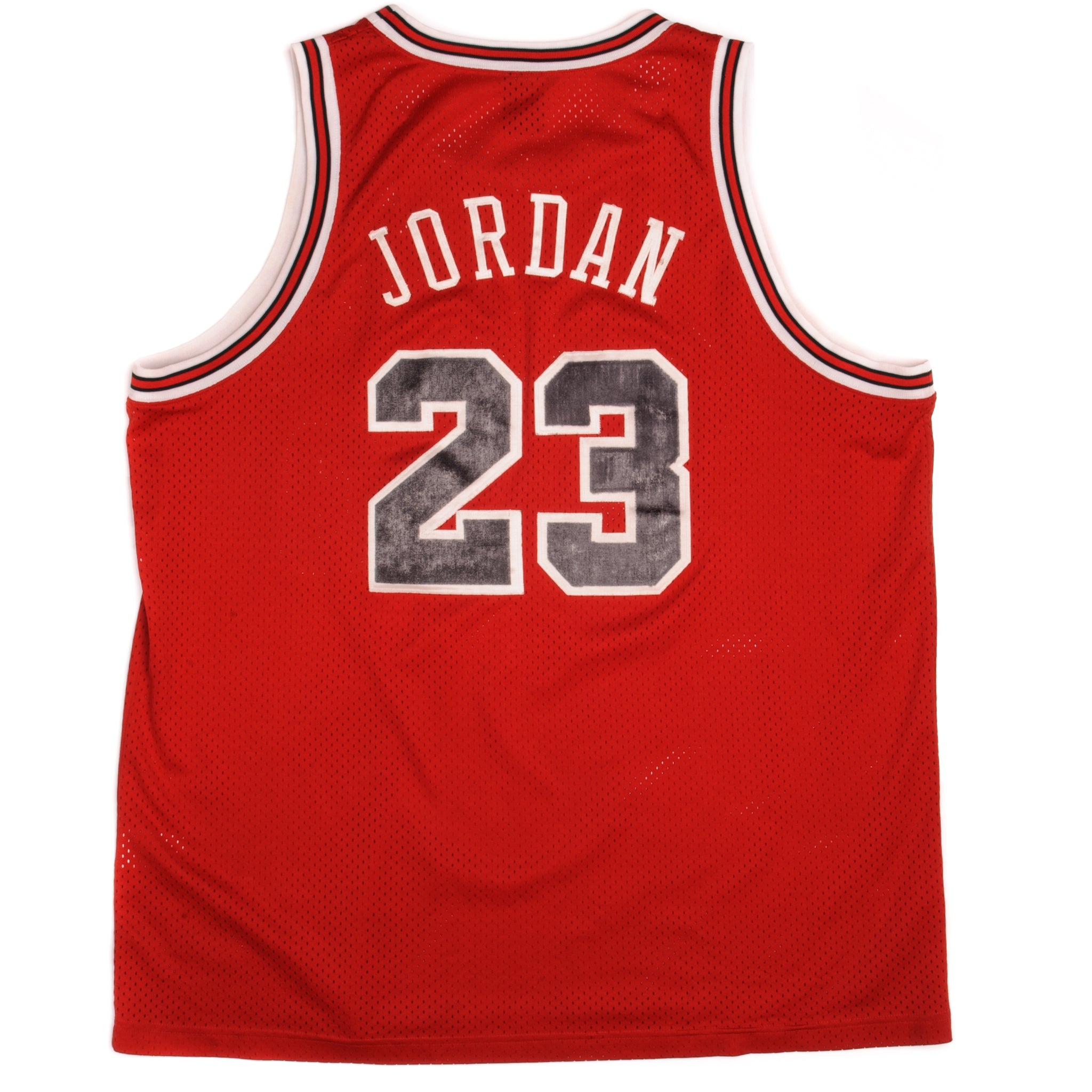Air Jordan 20th Anniversary Jersey, 2005, Black with White and Red XL  Basketball