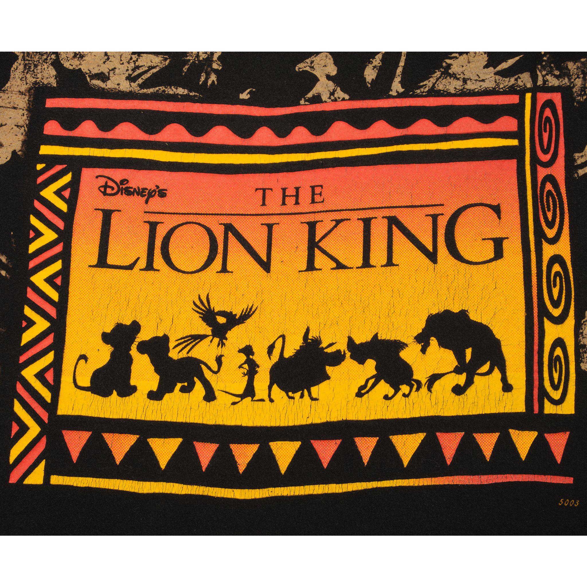 希少 90´s Disney THE LION KING Tシャツ-