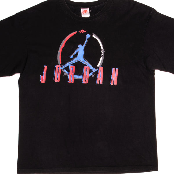 Nike Air Jordan Red Short Sleeve T-Shirt Men's Large L