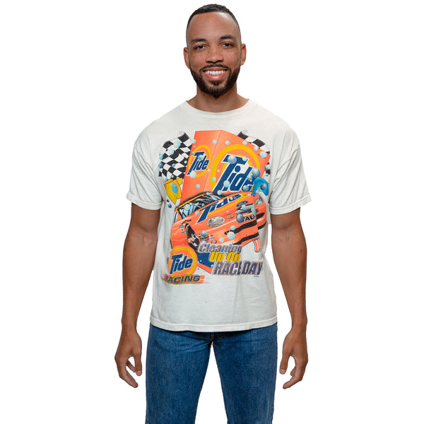 CAMISETA VINTAGE DE CARRERAS NASCAR TIDE 1999 TALLA GRANDE