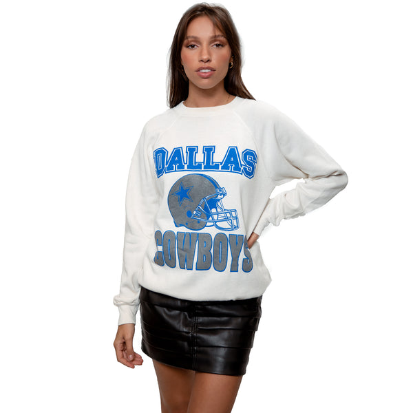 SUDADERA VINTAGE NFL DALLAS COWBOYS TALLA GRANDE FABRICADA EN EE. UU.