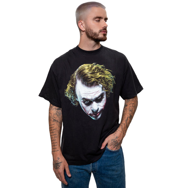 CAMISETA VINTAGE DE LA PELÍCULA BATMAN EL CABALLERO OSCURO EL JOKER TALLA XL