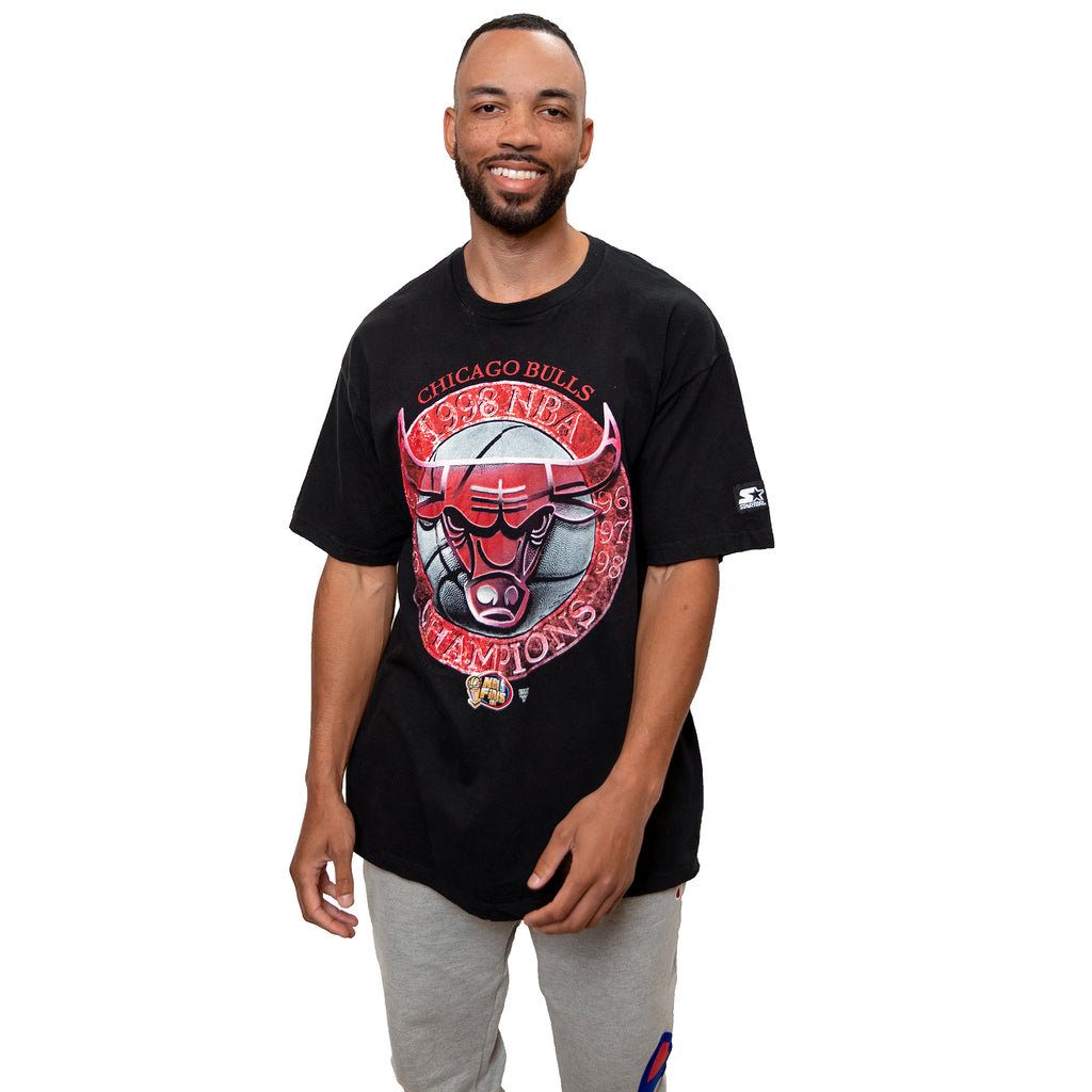 CAMISETA VINTAGE DE LOS CHICAGO BULLS DE LA NBA 1998 TALLA XL