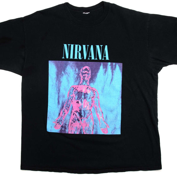 CAMISETA VINTAGE NIRVANA SLIVER TALLA 2XL PRINCIPIOS DE LA DÉCADA DE 2000